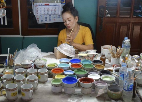 ベンジャロン焼き